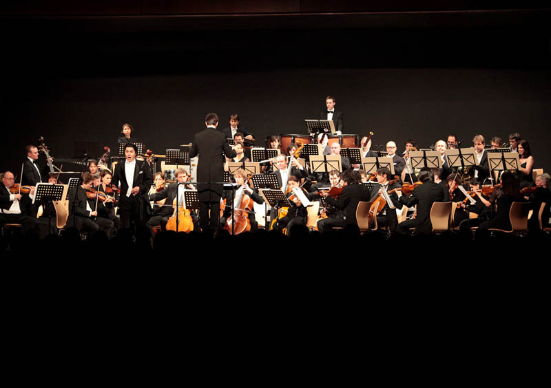 2.Neujahrskonzert Residenz Orchester Baden-Württemberg im Backsteinbau Sulz 1.1.2012.Bilder.Karl-Heinz Kuball