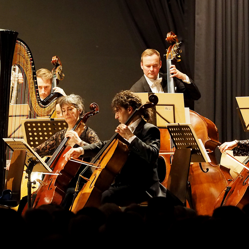 Neujahrskonzert  Residens-Orchester Baden-Württemberg im Backsteinbau Sulz 2.1.2019-Bild: Karl-Heinz Kuball